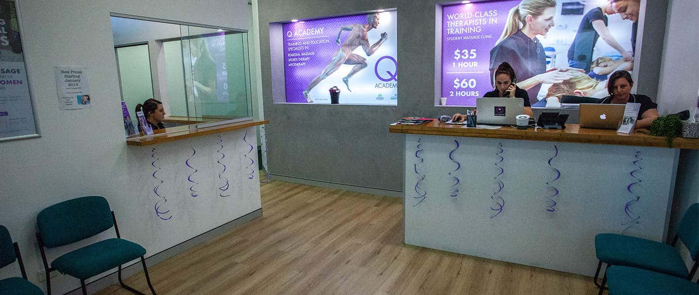 goldcoast-02 Q Academy Gold Coast Reception Area